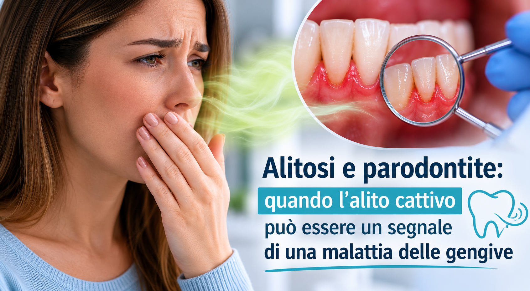 alitosi parodontite montevarchi valdarno