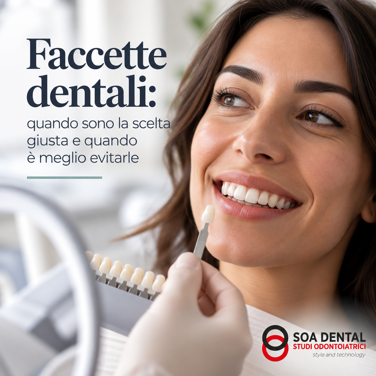 Faccette dentali_ sorriso - montevarchi figline valdarno